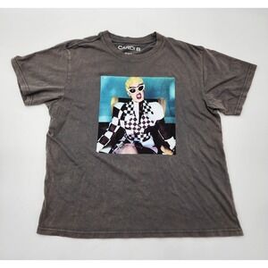Graphic Tank Top in Charcoal